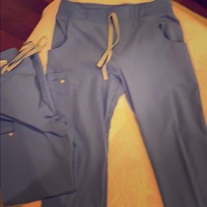 Figs Ceil Ue Medium Tall scrub pants-2pair